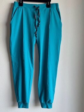 SoMi‎ Teal Jogger Scrub Pants Womens Small